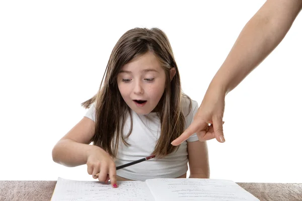 Zeit für die Hausarbeit — Stockfoto