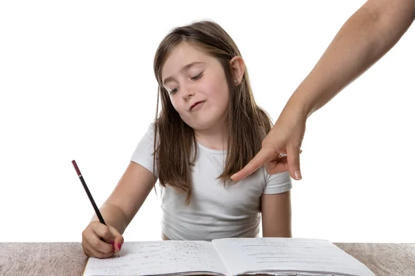 Young gill with phone — Stock Photo, Image