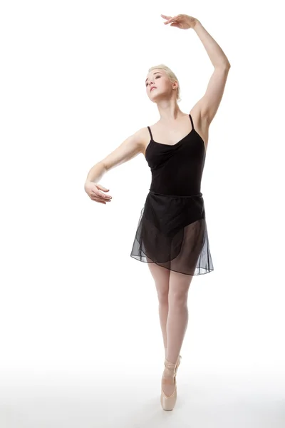 Elegante bailarina en el estudio — Foto de Stock