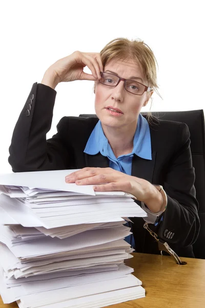 Working overload hard — Stock Photo, Image