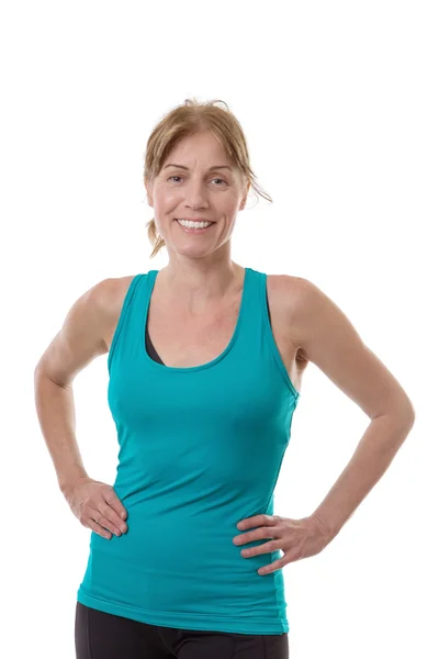 Gezond fitness vrouw — Stockfoto
