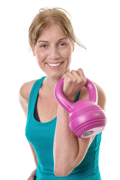 Fitness woman exercising — Stock Photo, Image