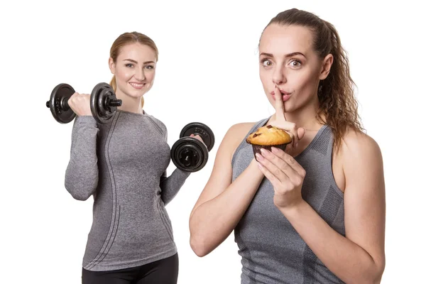 Concept Of Weight Gain And Loss — Stock Photo, Image