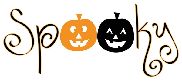 Fantasmagorique Halloween Pumpkins — Image vectorielle