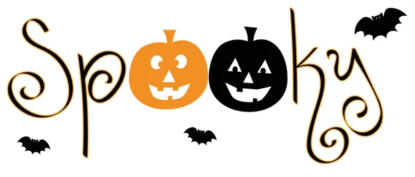 Feliz Halloween Assustador —  Vetores de Stock