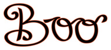 Mutlu Cadılar Bayramı Boo