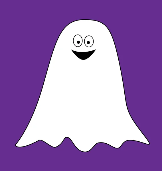 Happy Halloween Ghost — Stock Vector