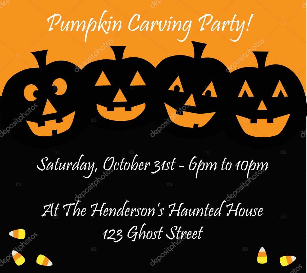 https depositphotos com 53355193 stock illustration pumpkin carving party html