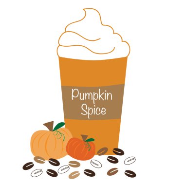 Pumpkin Spice Latte clipart