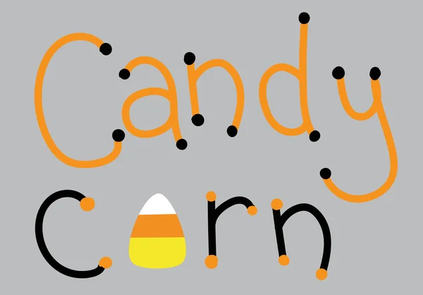 Candy Corn — Stock Vector