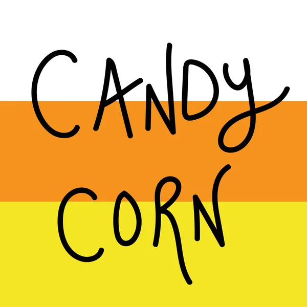 Candy Corn — Stock Vector