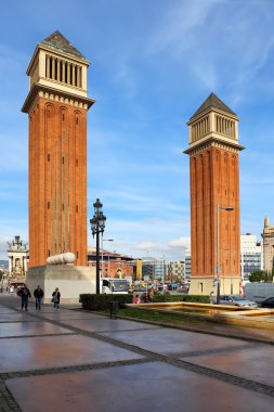Placa Espanya, Venedik kuleleri görüntülemek. 