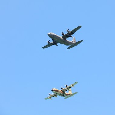 İsrail Hava Kuvvetleri Herkül C-130 taşıma uçakları