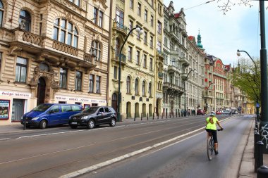 Prag tipik eski sokak