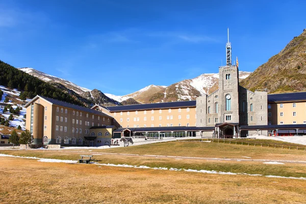 Vall de Nuria dans les Pyrénées en Espagne, Catalogne — Photo