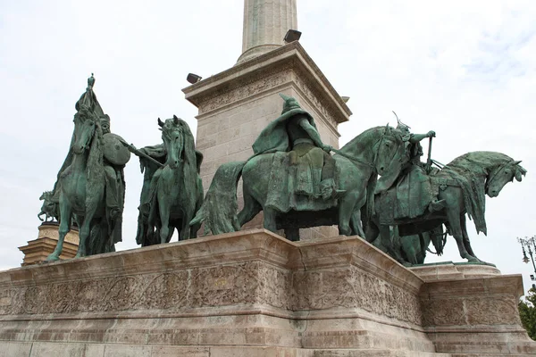 Budapest Hungría Junio 2018 Los Legendarios Jefes Los Húngaros Grupo — Foto de Stock