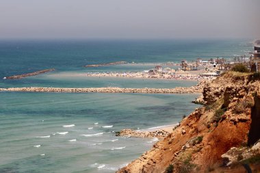Netanya kıyıları (Tel aviv yakınlarında), İsrail