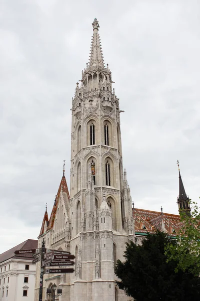 Boedapest Hongarije Juni 2018 Kerk Van Matthias Boedapest Een Van — Stockfoto