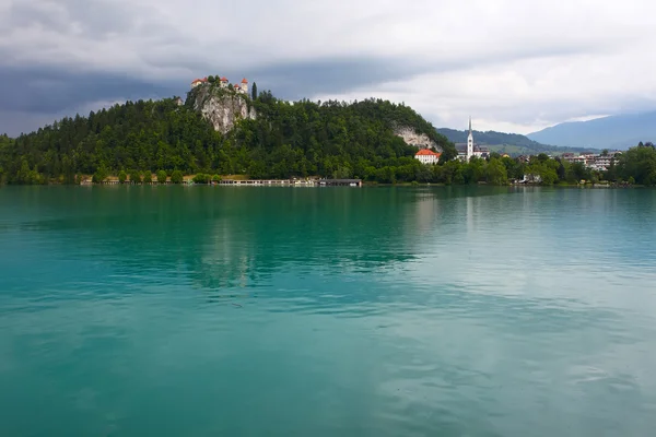 布莱德的 lake.slovenia — 图库照片