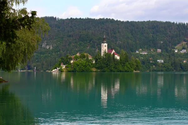 Jezioro Bled, Słowenia — Zdjęcie stockowe