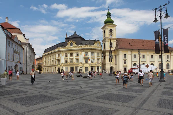 Sibiu, Rumunsko — Stock fotografie