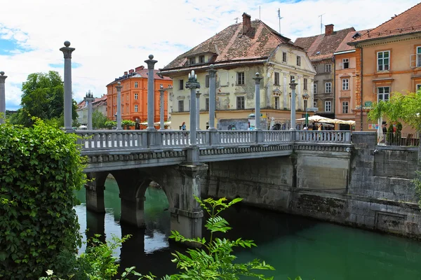 Lublaň, Slovinsko — Stock fotografie