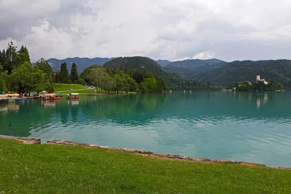 Lago di Bled, Slovenia — Foto Stock