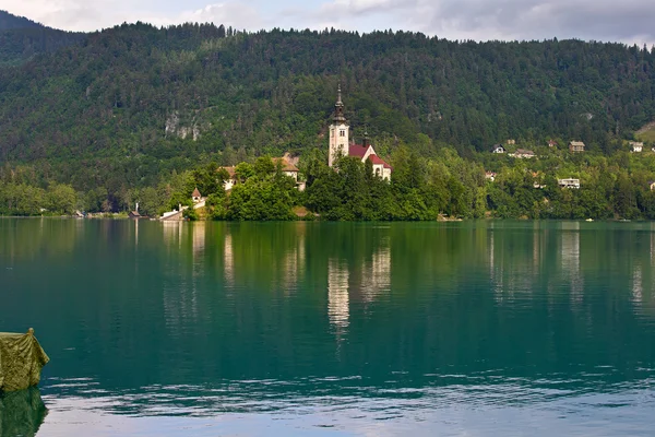Ausgebluteter See, Slowenien — Stockfoto