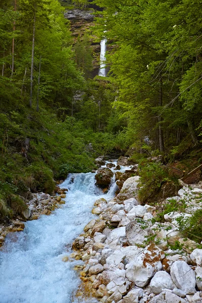 Şelale Pericnik — Stok fotoğraf