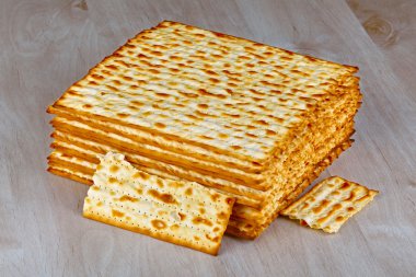 Matzah ahşap tablo