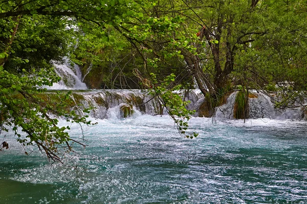 Плитвицкие озера — стоковое фото