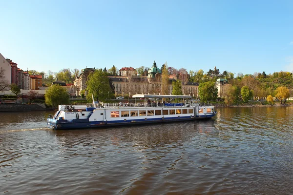 Vltava river. Prague, Czech Republic — Stock Photo, Image