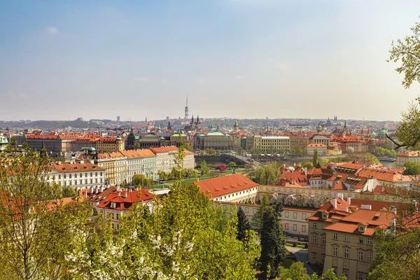 Panorama Pragi — Zdjęcie stockowe