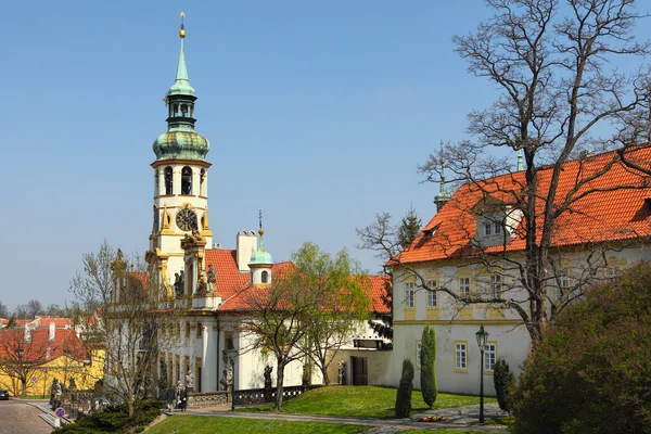 Лоретта церкви в Празі — стокове фото