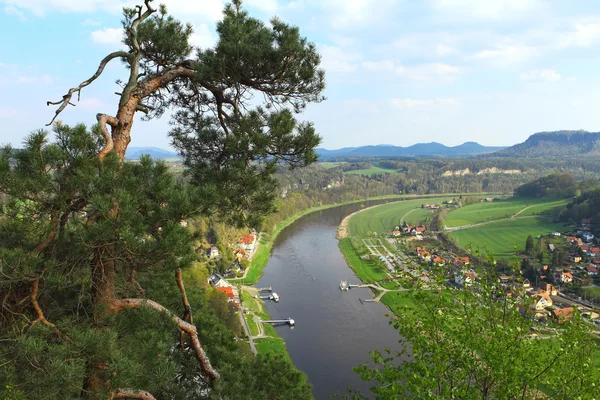 Sachsiska Schweiz — Stockfoto