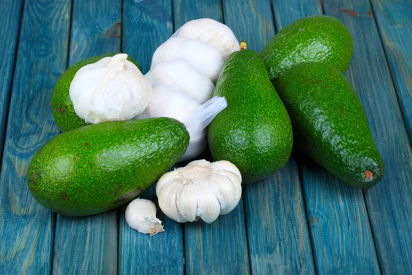 Avocado e aglio — Foto Stock