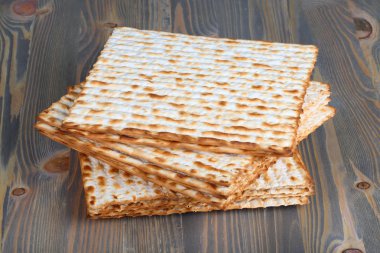 Matzah ahşap tablo