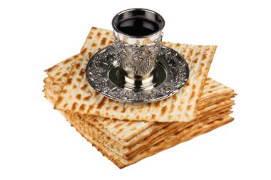 Matzo Birliği kadeh şarap ile