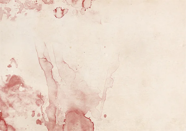Кровавая старая бумага — стоковое фото