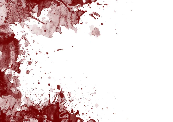 Червона кров на старому папері Ліцензійні Стокові Зображення