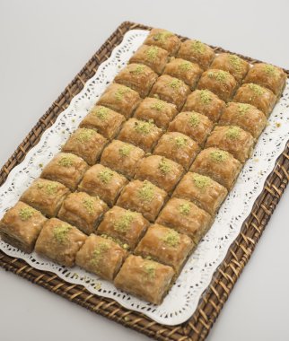 Sadece dışarı owen baklava koca bir tabak