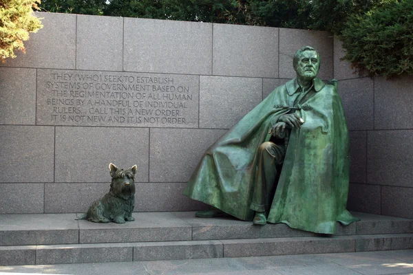 Estados Unidos da América Presidente Franklin D. Roosevelt Memorial — Fotografia de Stock