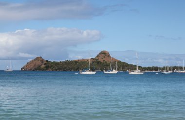 St Lucia - yelkenli çapa