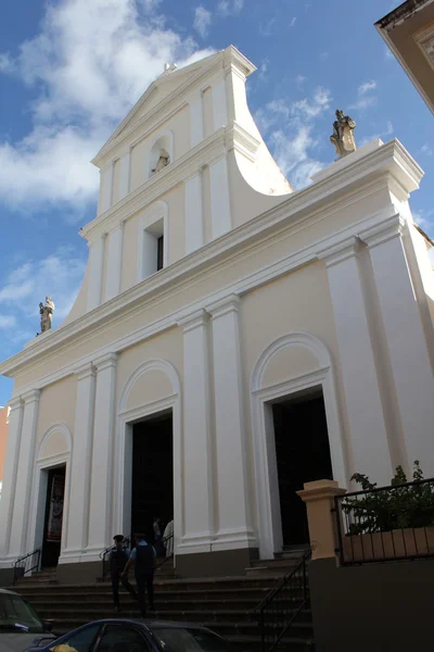 Catedral de San Juan, San Juan, Puerto Rico — Stock fotografie
