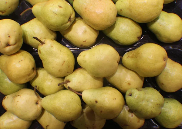 Comice Pears em exibição — Fotografia de Stock
