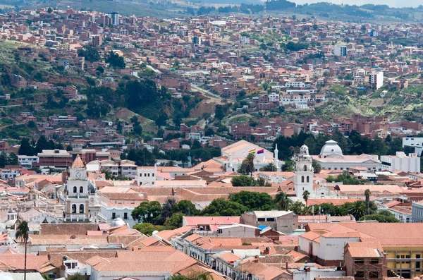 Sucre, hoofdstad van Bolivia — Stockfoto