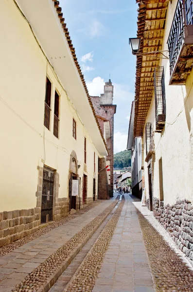 Straßen von Cuzco in Peru — Stockfoto