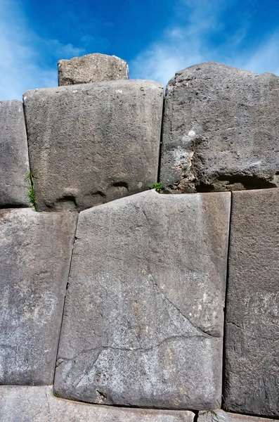 Саксайуаман, руины инков в Куско — стоковое фото