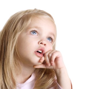 güzel kız beyaz izole