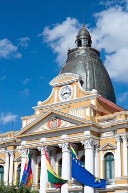La Paz Bolivya hükümeti Palace